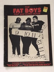 THE FAT BOYS RAP AND SONG BOOK SHEET MUSIC THE FAT BOYS ARE BACK