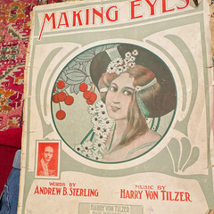 Making Eyes Sheet Music Words by Andrew B. Sterling Music by Harry Von Tilzer