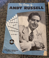 Lot of Vintage Sheet Music 1940s Two Books & Three Movie Sheets