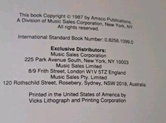 100 Solos Saxophone Amsco Publication 96 Pages Good