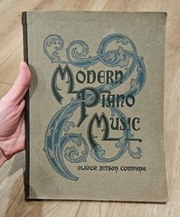 1901 Modern Piano Music Oliver Ditson Company Boston MA Edited by Heinrich Kiehl