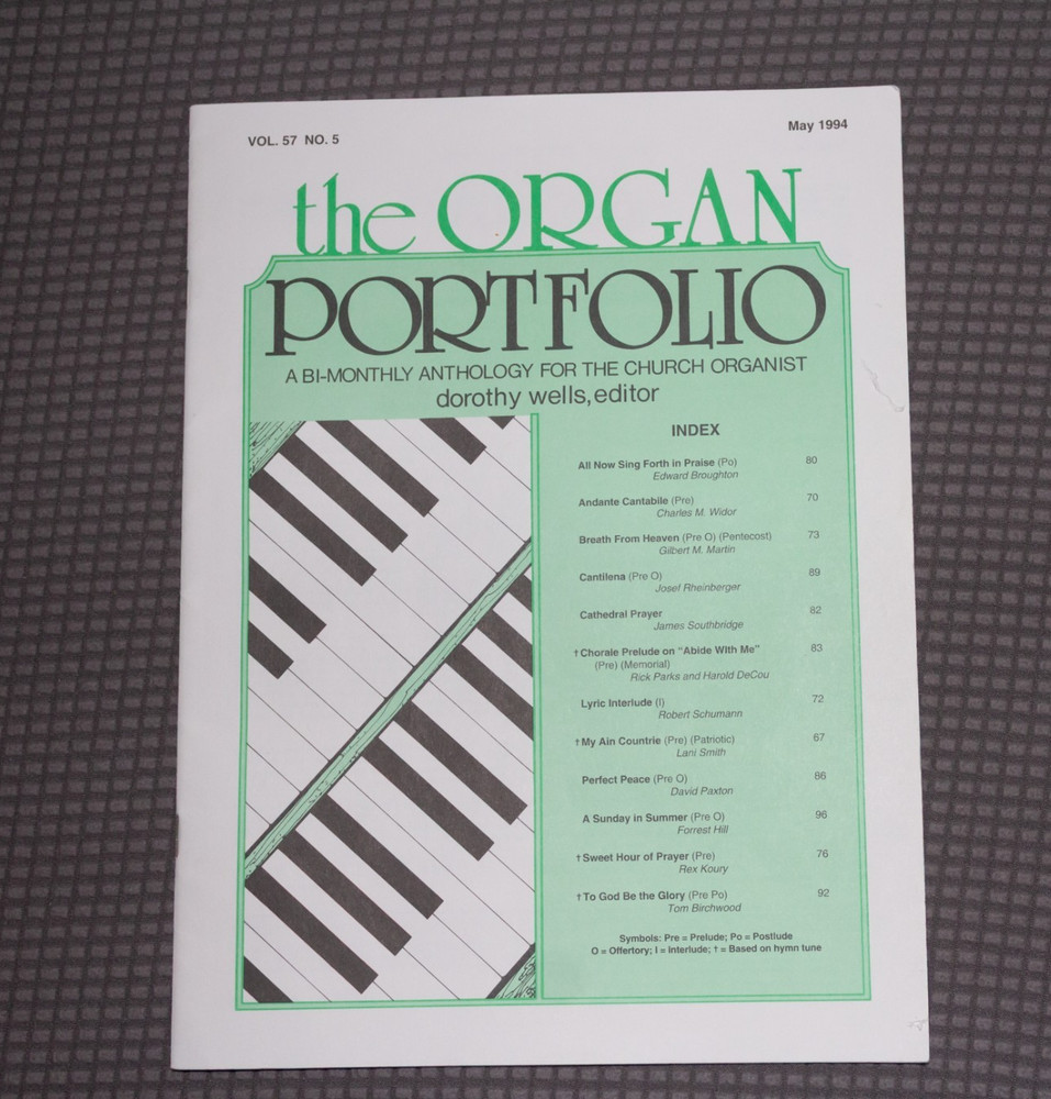 The Organ Portfolio, May 1994