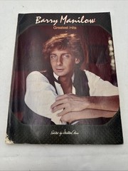 Vtg 1983 Barry Manilow Greatest Hits Songbook W/ Poster Insert Cherry Lane Music