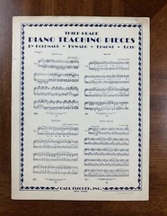 Vintage 1925 Piano & Orchestra Sheet Music “Two Guitars” by Harry Horlick