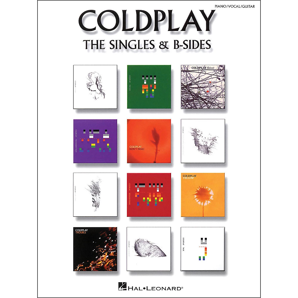 Hal Leonard Coldplay Singles & B Sides (Pno/Voc/Gtr)