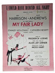 I Could Have Danced All Night From My Fair Lady – Chappell & Co 1956