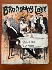 Broadway Love sheet music, 1914, By George Little/Jack Stanley