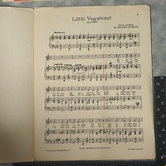 1931 Little Vagabond Fox-Trot Sheet Music Frankie De Grazia Morenci AZ Rare Pian