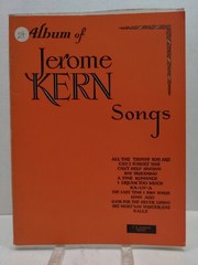 Album Of Jerome Kern Sheet Music Song Book Piano Voice 30s Film Pop Folk M2