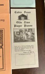 Lot Of 8 Piano Music Roll Catalogs, Pamphlets & Collecting Guide. Q.R.S. Player