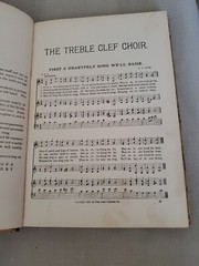 The Treble Clef Choir A Collection Of Music For Female Voices 1894 Song Book