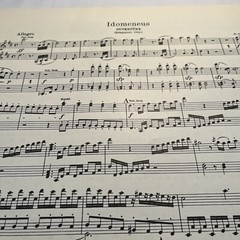 Edition Peters Nr.135a Mozart Ouverturen Klavier zu 4 Handen Sheetmusic Book