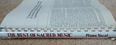 Lillenas Publishing Co. Best of Sacred Music Piano/Vocal Song Book Spiral 3671