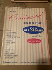 Lot of 37 All-Organ Sheet Music Books: Popular, Classical, Devotional, Standards