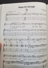THE DOORS Guitar Anthology Series SONGBOOK (1990) Guitar Tab Edition 112 pages