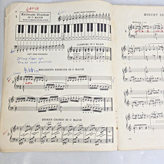 Couperin Second Book Intermediate Piano Studies Adult Students Bach Music Vtg