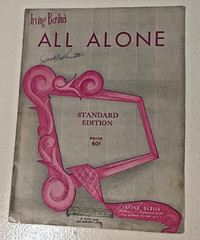 Assorted 1920s-30s Published by Irving Berlin, Inc. Sheet Music