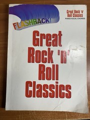 FLASHBACK GREAT ROCK &lsquo;N&rsquo; ROLL CLASSICS, Piano Vocal Chords SHEET MUSIC 1992