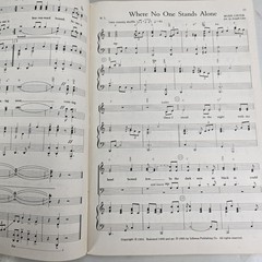 Glorybound 17 Gospel Favorites Choir Songbook Piano Christian Linn Lillenas 1985