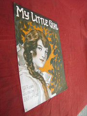Antique 1900s « My Little Girl » Sheet Music #146