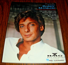 Barry Manilow – The Best of Song Book 26 Songs 144 pages BMG Music 1994