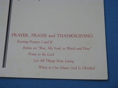 GRACE NOTES IV FOR ORGAN PRAYER, PRAISE + BY TIMOTHY ALBRECHT 1982 SHEET MUSIC