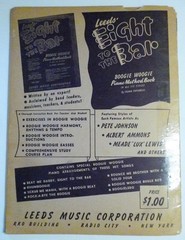 PINE TOP SMITH Songbook 5 BOOGIE WOOGIE BLUES Piano Solos 1941 I&rsquo;m Sober Now
