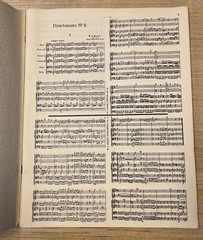 Kalmus Vocal Scores with Latin Text, W. A. Mozart, Requiem, Te Deum, Lot of 4