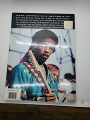 Jimi Hendrix Songbook Piano Vocal Guitar 31 songs published 1991