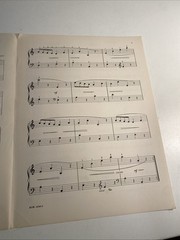Mr Peter Rabbit for Piano by N.Louise Wright 1957 Sheet Music