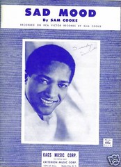 SAM COOKE Sheet Music SAD MOOD Criterion Publ. 60&rsquo;s POP Soul R&B