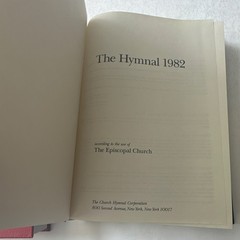 Tabernacle Publishing Choir Hymnal 1982 Song Book Voice Religious Devotional
