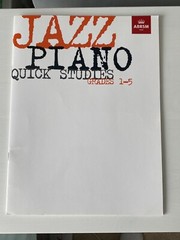 Jazz Piano Quick Studies, Grades 1-5 (ABRSM)  Paperback – very good condition