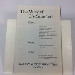 Magnificat and Nunc Demittis in C Op 115 Stanford Choral Sheet Music Octavo Lot