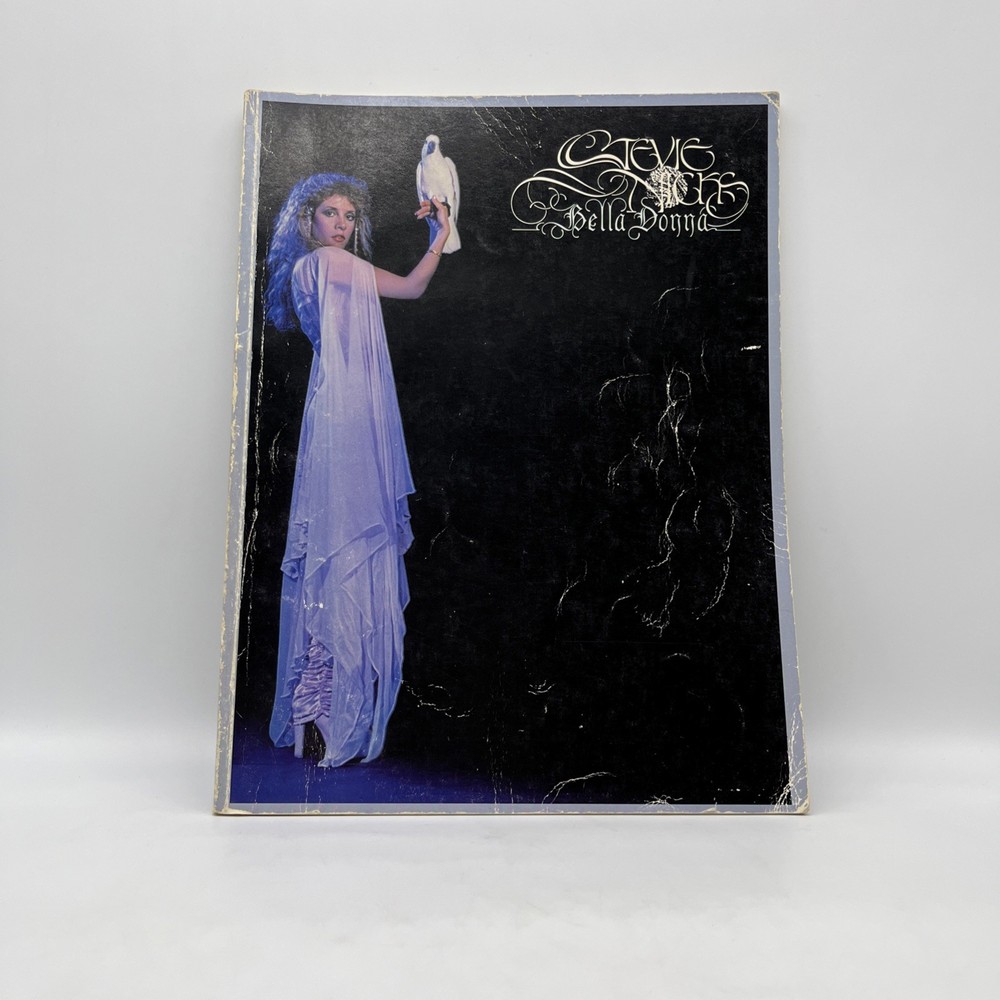 STEVIE NICKS • BELLA DONNA • Sheet Music Songbook 🌺 1981 Welsh Witch Music •WB