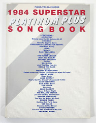 1984 Superstar PLATINUM PLUS Songbook-Piano/Vo/Gtr Pop Rock Soundtracks 74 Songs