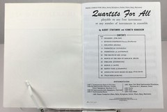 Quartets For All Piano Conductor Sheet Music Book By Albert Stoutamire Belwin