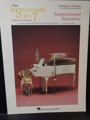 Trumpet Clarinet Bb Songbook Easy Instrumental Solos Book 7 Inspirational Fav VG