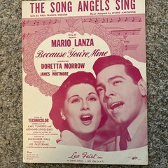 Vintage Sheet Music For Piano: MGM Pic.(7) Columbia Pic.(2) 20th Century-Fox (4)