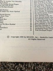 Vintage 1960 Violin Belwin String Builder Sheet Music Book 2 TEACHER’S MANUAL