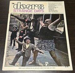 The Doors Strange Days Songbook Original 1968 Paradox Nipper Music