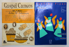 Fun Time Piano Hymns by Faber & Faber / Gospel Cameos for Piano by John W Schaum