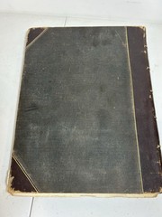 Antique Victorian Leather Bound Sheet Music Book Carrie L. Colton Many Songs
