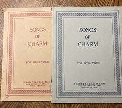 Songs of Charm for Low & HighVoice Theodore Presser Sheet Music Book Piano Vocal