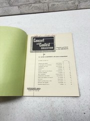 Concert and Contest Collection for Alto Saxophone-piano