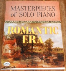 MASTERPIECES FOR SOLO PIANO ROMANTIC ERA BOOK!
