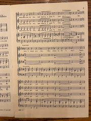 April In Portugal Sheet Music Chappell&rsquo;s Vocal Library Three Female Voices 1953