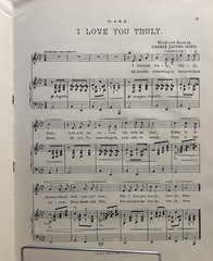 Antique 1912 Carrie Jacobs-Bond Sheet Music « Seven Songs » Art Noveau Chicago
