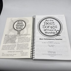 All the Best Songs of Praise and Worship 2 Songbook Hymnal 2005 Lillenas