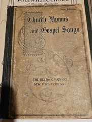 Lot 5 Books Sacred/Church Music, Hymns & Gospel Songs & 5 Booklets, 1858-1940&rsquo;s